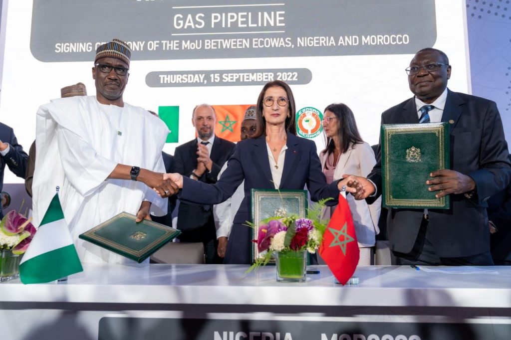 ECOWAS, Nigeria and Morocco sign a Memorandum of Understanding for the Nigeria-Morocco Gas Pipeline megaproject.