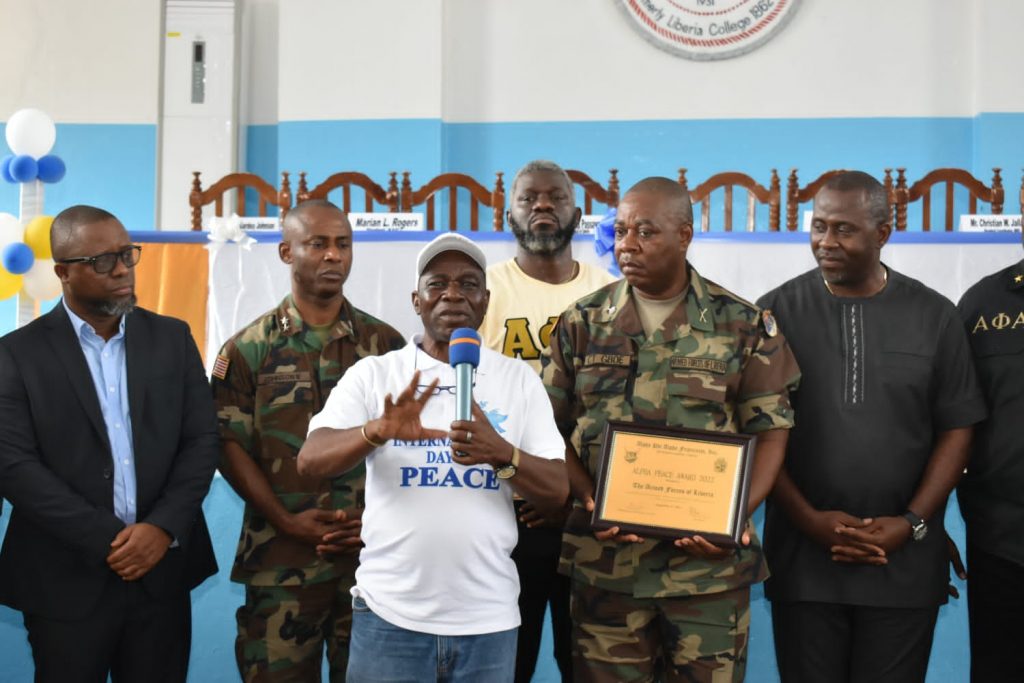 ECOWAS Representation in liberia participates in the celebration of the international day of peace organized by the Kofi Annan Institute for conflict transformation