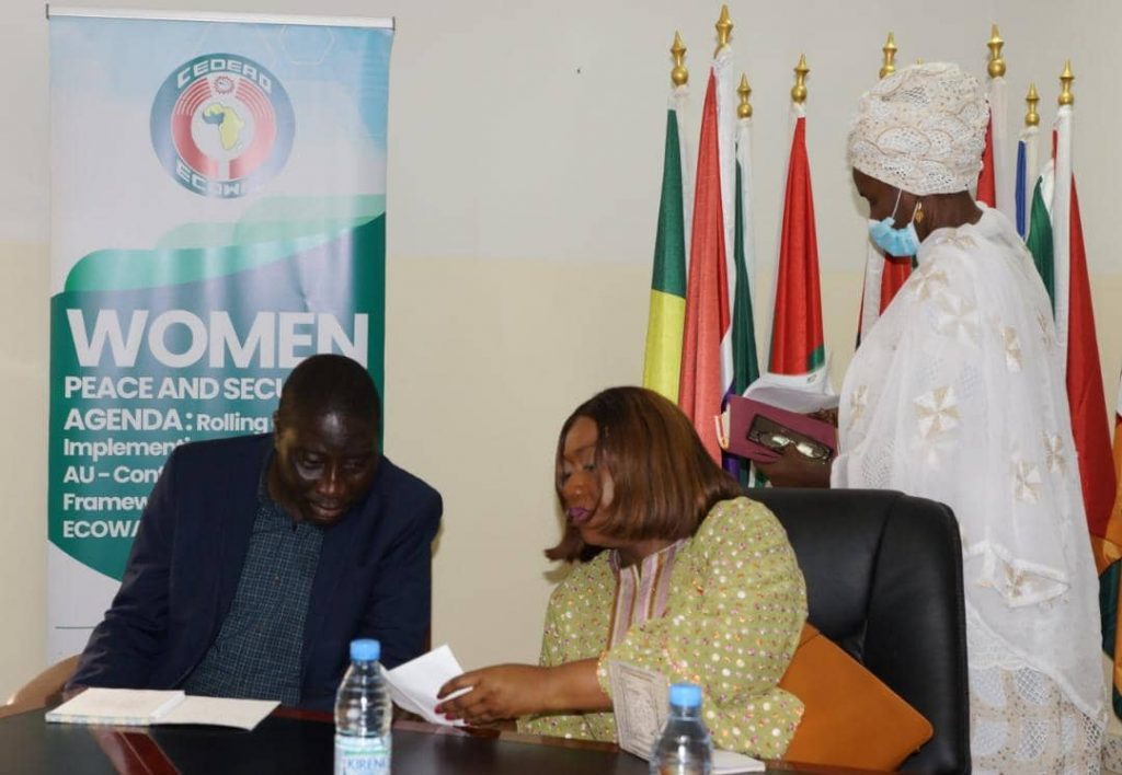 La Vice-Présidente de la Commission de la CEDEAO s’engage à ap-puyer la visibilité et la mobilisation des ressources en faveur du Centre de la CEDEAO pour le Développement du Genre (CCDG).