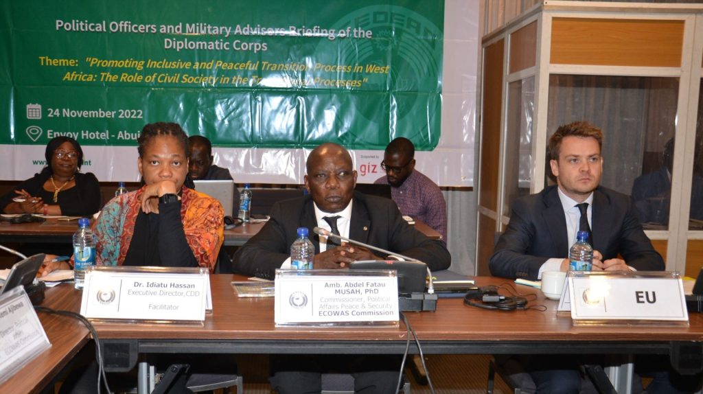 ECOWAS Commission and the Diplomatic Corps Resolve to Promote Inclusive and Peaceful Transitional Process in West Africa