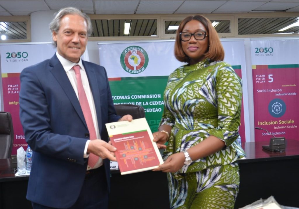 GIZ hands over ECOWAS Vision 2050 Document to The Management of The ECOWAS Commission