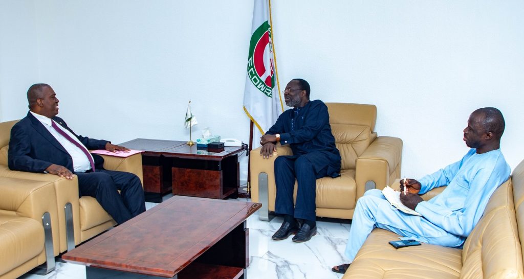 ECOWAS Commission President received Angolan Ambassador on a Working Visit