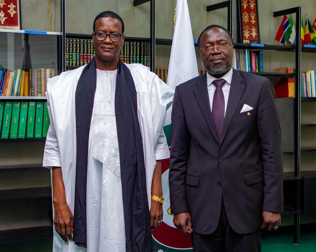 Le Président Touray reçoit les lettres de créance de nouveaux Ambassadeurs accrédités auprès de la CEDEAO