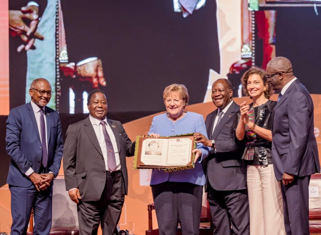 ECOWAS Attends the Official Award Ceremony of the Félix Houphouët-Boigny-UNESCO Peace Prize in Yamoussoukro.