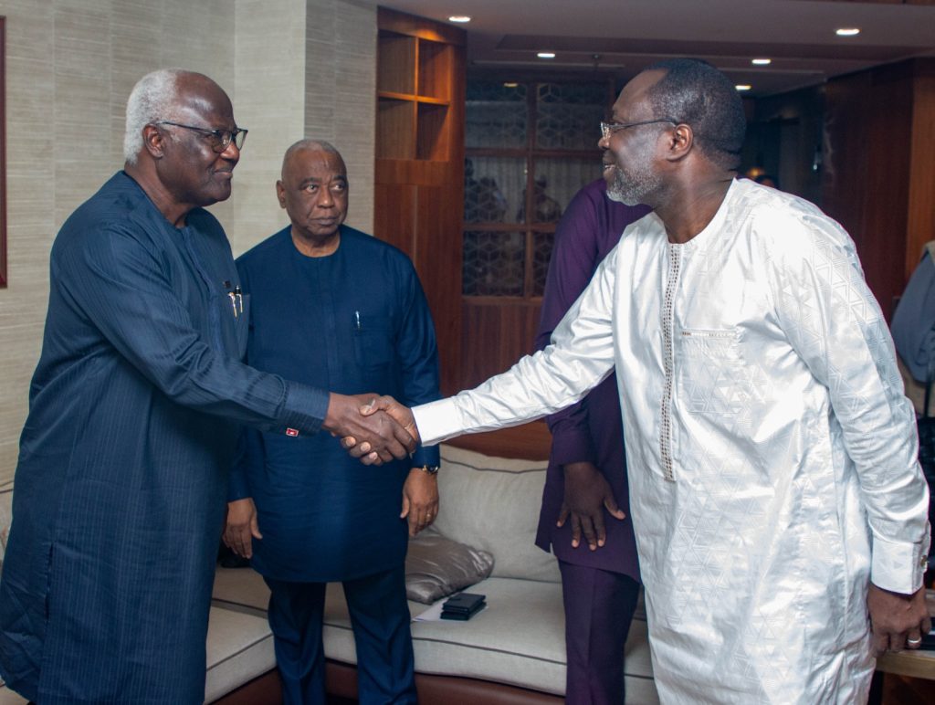 Head of ECOWAS Observation Mission to the Presidential Election in Nigeria arrives Abuja, meets President of the ECOWAS Commission