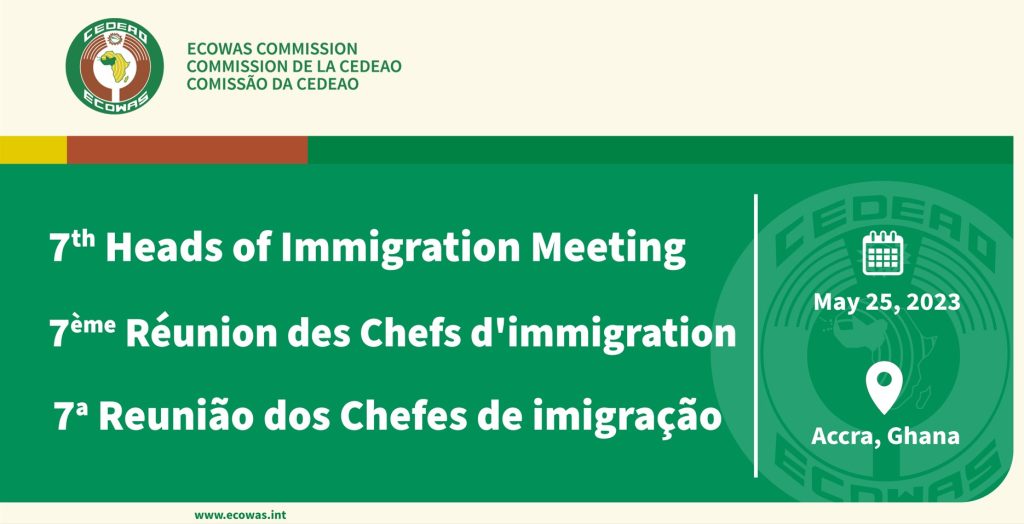 Les Chefs des Services d’Immigration des États membres de la CEDEAO se réunissent à Accra pour discuter de la mise en œuvre de l’ECOVISA