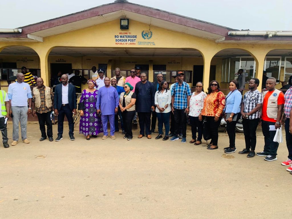 Sierra Leone And Liberia Hand Over Sites To The Ecowas Commission For The Detailed Engineering Design & Construction Of A Joint Border Post At The Jendema-Bo Waterside Border