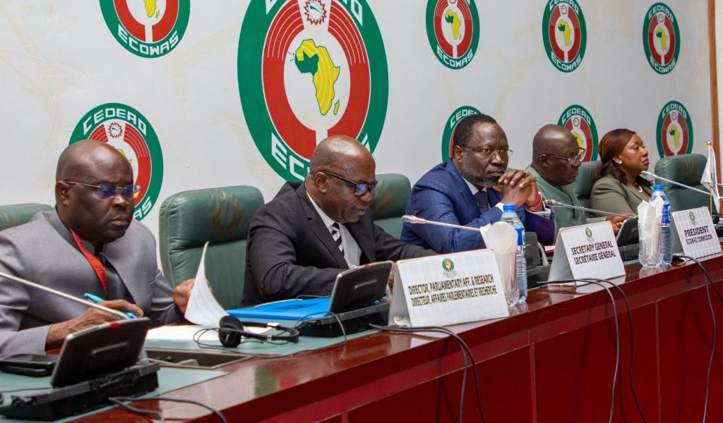 ECOWAS Commission President Presents State of The Community Report to the ECOWAS Parliament