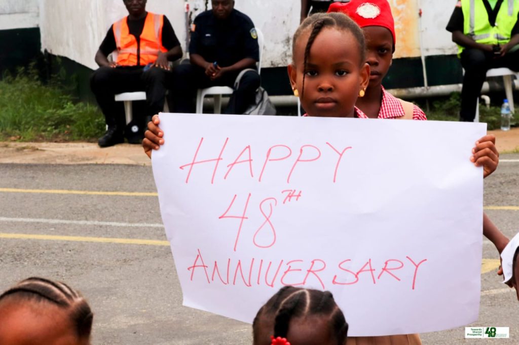 The office of the resident representative of the President of ECOWAS commission in Liberia in collaboration with the  ECOWAS regional radio and the ECOWAS volunteer program celebrate ECOWAS @48