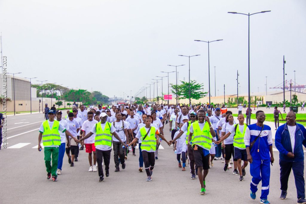 Célébration du 48ème anniversaire de la CEDEAO au Bénin : La Représentation permanente à Cotonou organise « la marche et les Foulées de la CEDEAO »