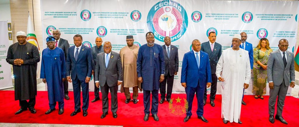 ECOWAS Heads of State to hold Extraordinary Summit on the Political Situation in the Republic of Niger