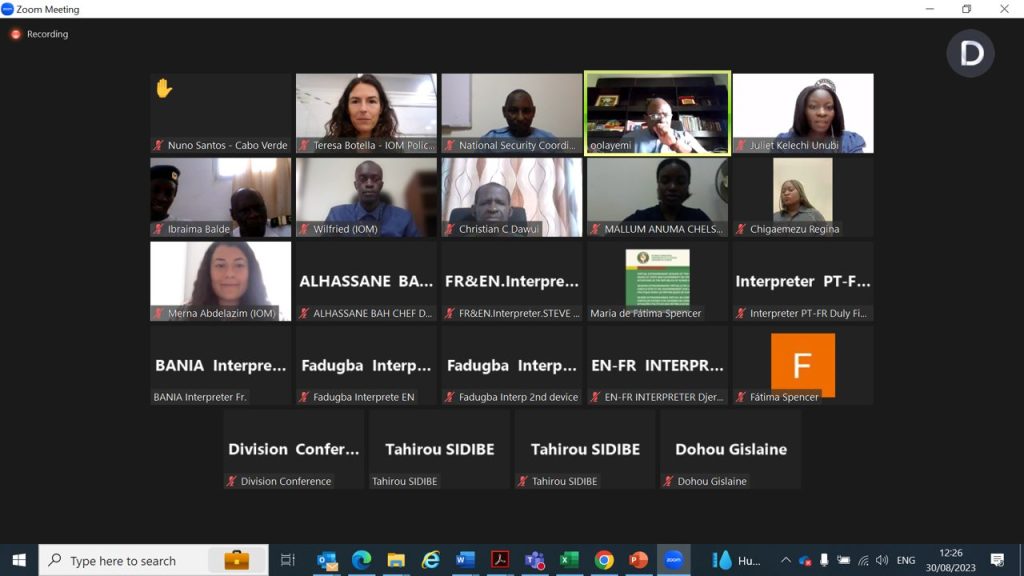 ECOWAS Commission holds a 2-Day Online Interactive Dialogue towards the Development of a Policy on Data and Information on Missing West African Migrants 