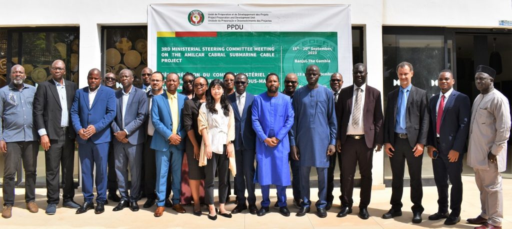 Réunion des Experts en prélude à la 3ème Réunion du Comité de Pilotage Ministériel du projet de développement du câble sous-marin Amilcar Cabral de la CEDEAO.