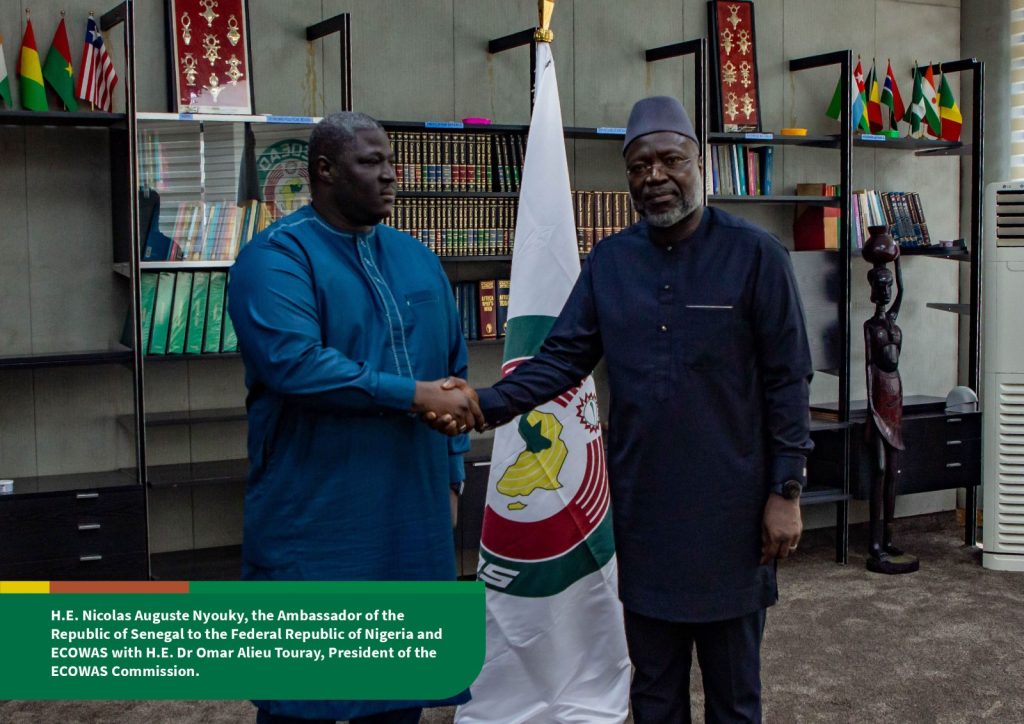 President Touray Accredits Eight New Envoys to ECOWAS