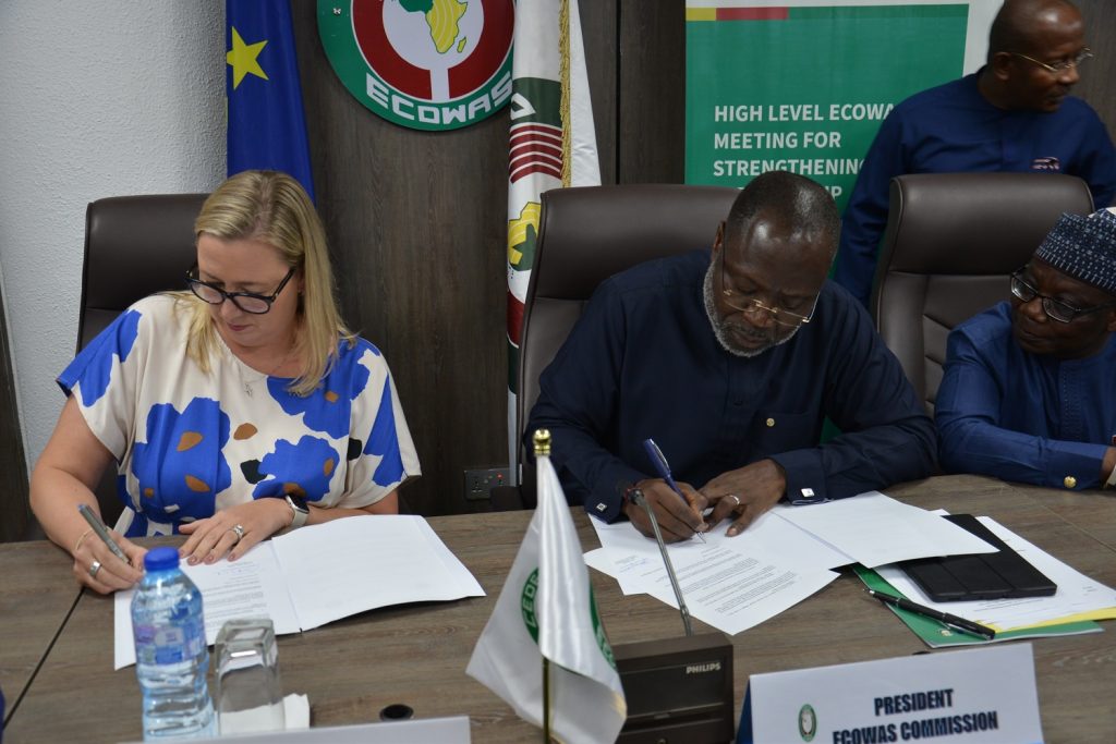 ECOWAS Commission President Touray and European Commissioner Urpilainen  launch a major package to stabilise the region and drive West African socio-economic development