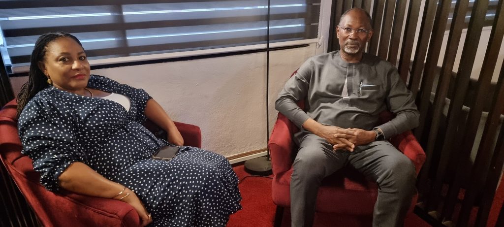 Prof. Attahiru Jega (OFR), Head of the ECOWAS Election Observation Mission, arrives in Monrovia