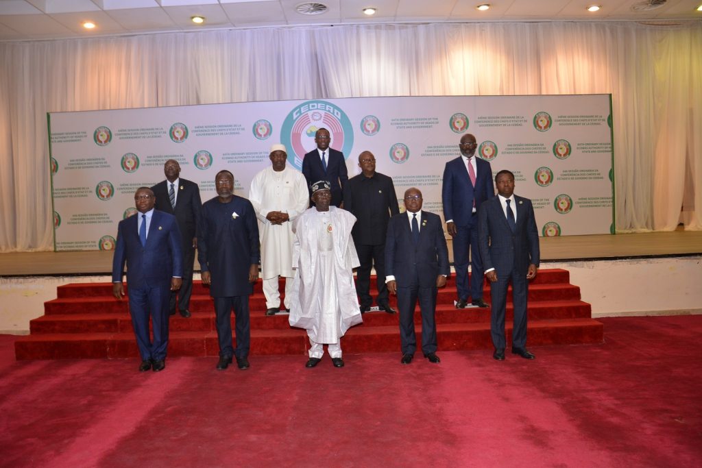 Speeches  and Pictures of the opening ceremony of the 64th Summit of Heads of State and Government of ECOWAS,  in Abuja, this Sunday, December 10, 2023