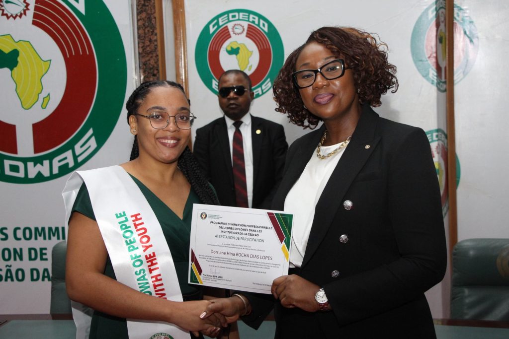 ECOWAS celebrates achievements of its 2022 young graduates immersion programme