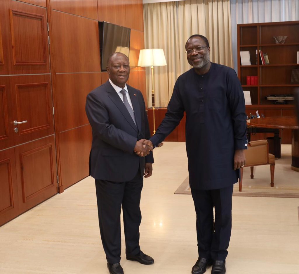 Visite de courtoisie du Président de la Commission au Président de la République de Côte d’Ivoire