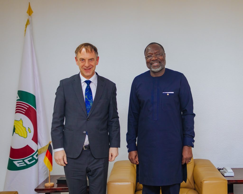 ECOWAS COMMISSION PRESIDENT ENGAGES IN DIPLOMATIC DIALOGUE WITH GERMAN FOREIGN OFFICE DELEGATION