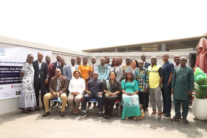 Early Warning Directorate is partnering with WANEP for Regional Training on Data Analysis, Early Warning Products with Infographics for Elections in West Africa in Abuja, Nigeria.