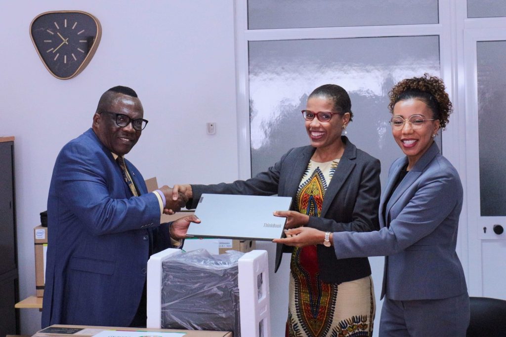 ECOWAS Facilitates Digital Transformation in Fighting Against Substance Abuse in Cabo Verde with Significant Computer Donation to CCAD