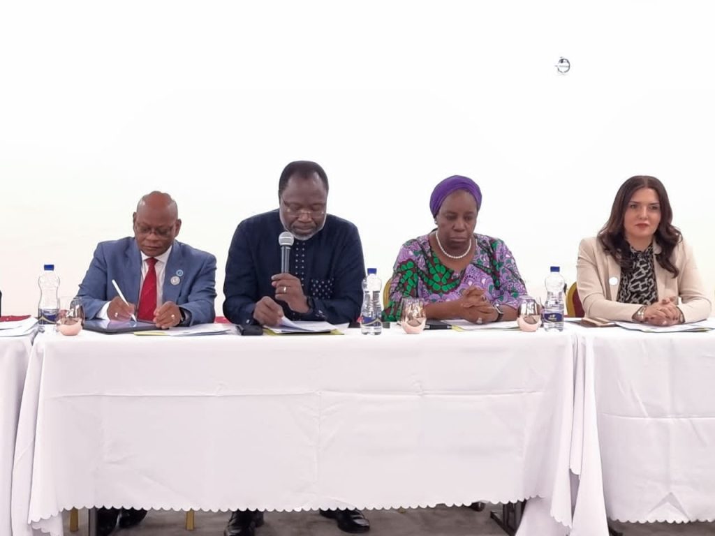 The President of ECCAS Commission handed over to ECOWAS Commission President the chairmanship of the Africa Union Inter-Regional Economic Commissions Coordination plateform.