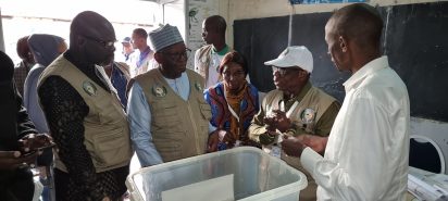 Jour de vote pour l’élection présidentielle au Sénégal : le Chef de la Mission d’Observation Electorale de la CEDEAO était sur le terrain tôt ce matin.