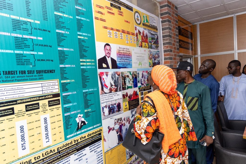 Commissioner Toure-Litse pays a Familiarisation visit to FABDA ahead of the Graduation Ceremony of Youths Trained on Fisheries and Aquaculture Production in Anambra State by ECOWAS