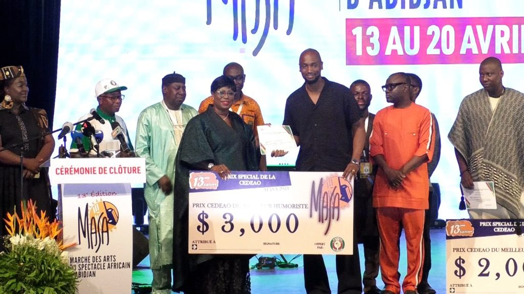 Développement de la culture en Afrique de l’Ouest : La CEDEAO décerne des prix à de jeunes artistes lors de la clôture de la 13ème édition du MASA d&rsquo;Abidjan.