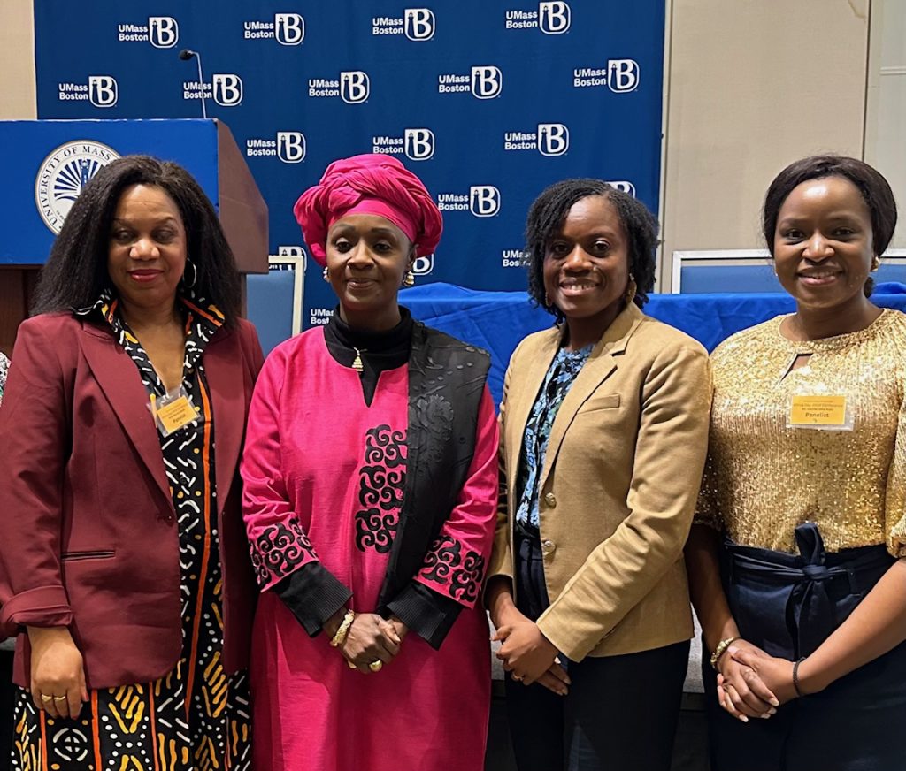 ECOWAS Permanent Observer to the UN speaks on promise of democratic consolidation in west africa at university of Massachussetts-Boston’ 6th Africa day and 2024 Academic conference
