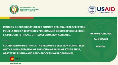To Fulfil Its Mission of Promoting Gender Equality and Women Empowerment in the ECOWAS Region, the EGDC is Organising a Meeting of the Technical Coordination Committees of its Programmes
