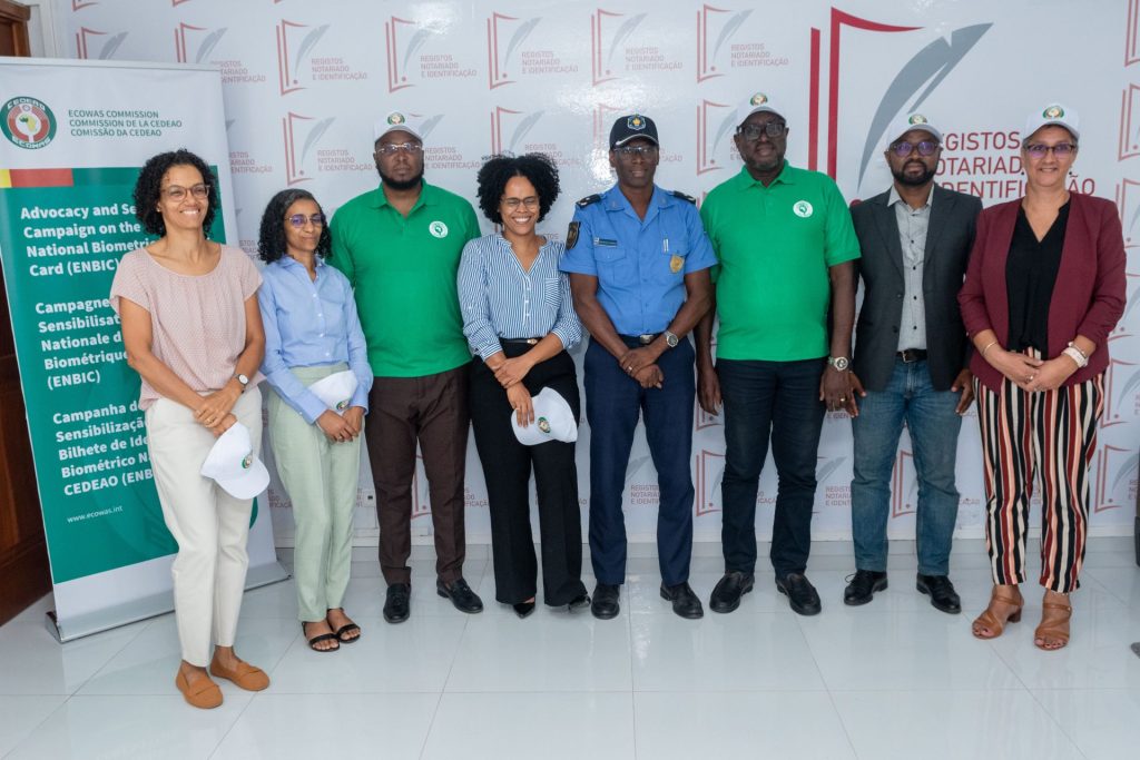 A CEDEAO Conduz Advocacia Sobre A Implementação Do Cartão De Identidade Biométrico Nacional Da CEDEAO Em Cabo Verde
