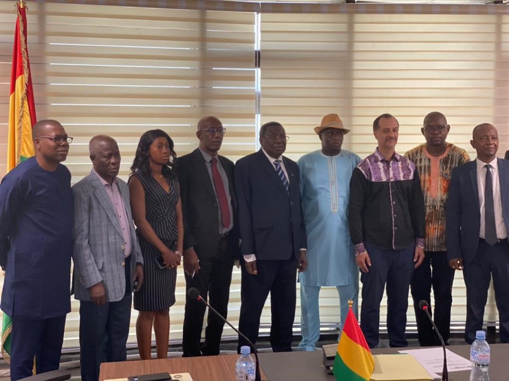 ECOWAS High-Level Mission to Guinea to discuss the development of the Amilcar Cabral Submarine IT Cable project