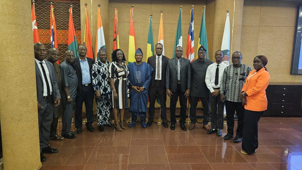 Cooperation between regional institutions: UEMOA study visit to the ECOWAS development partners coordination unit.