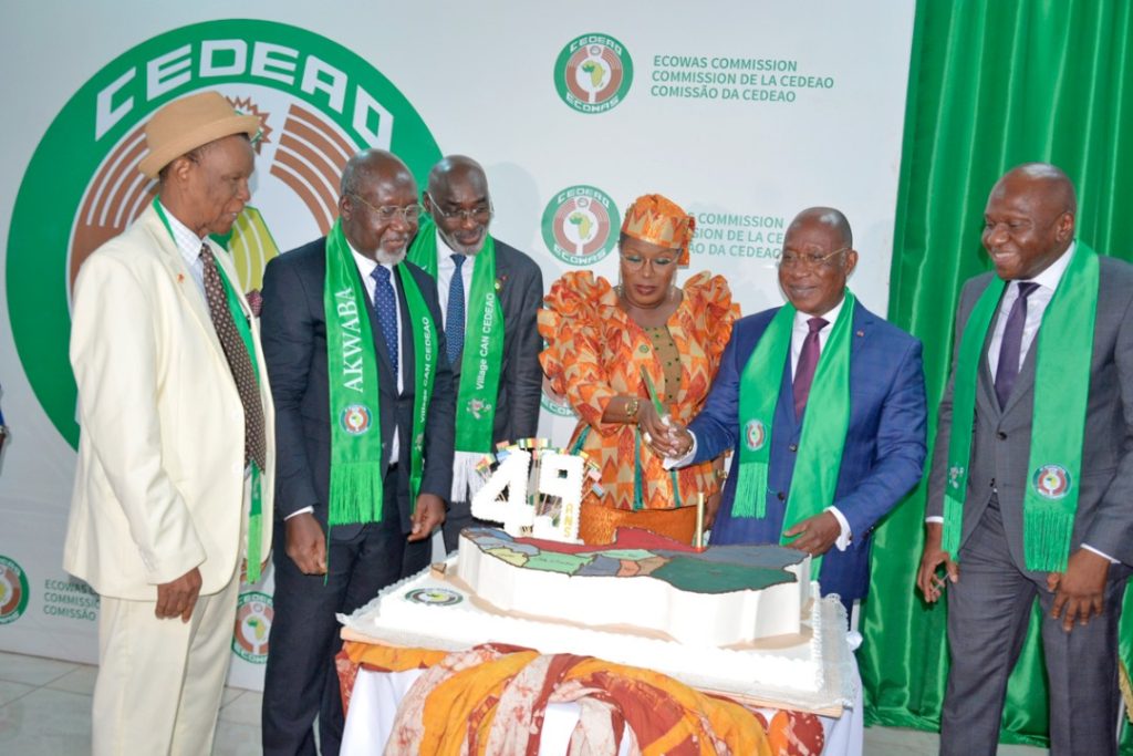 The Resident Representative in Cote d’Ivoire Celebrates the 49th Anniversary of ECOWAS