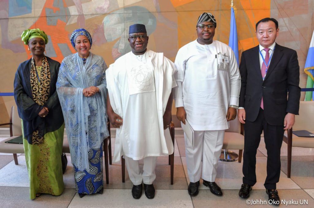 The Permanent Observer Mission and the ECOWAS Group at the United Nations Join Sierra Leone and the United Nations in Launching the Sierra Leone Peace Exhibition