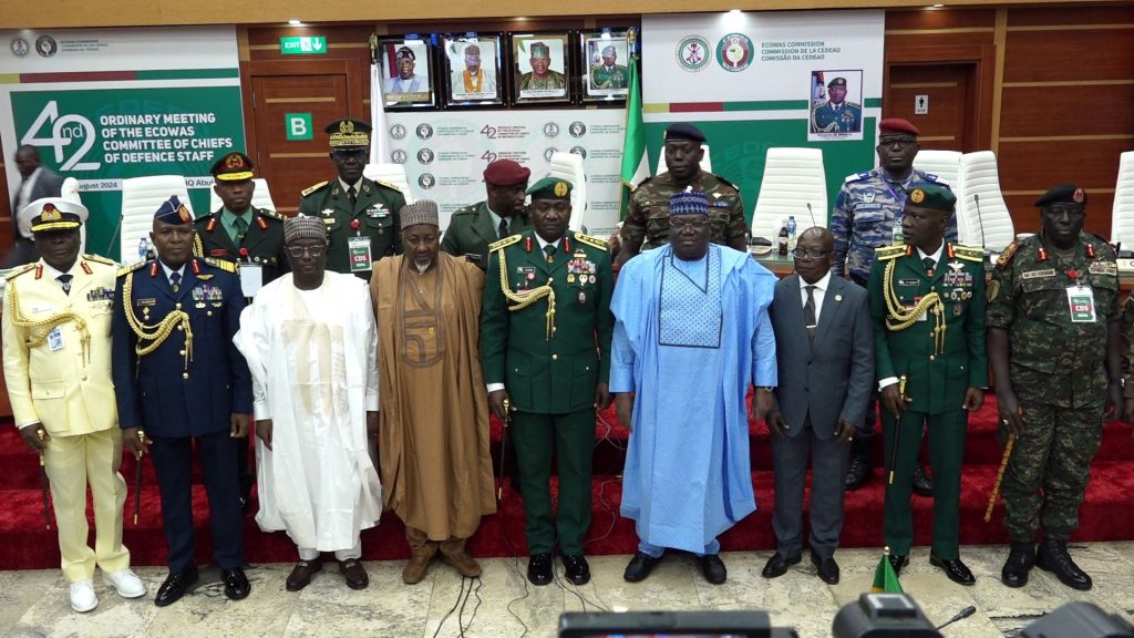 42nd Ordinary Meeting of Ecowas Committee of Chiefs of Defence Staff