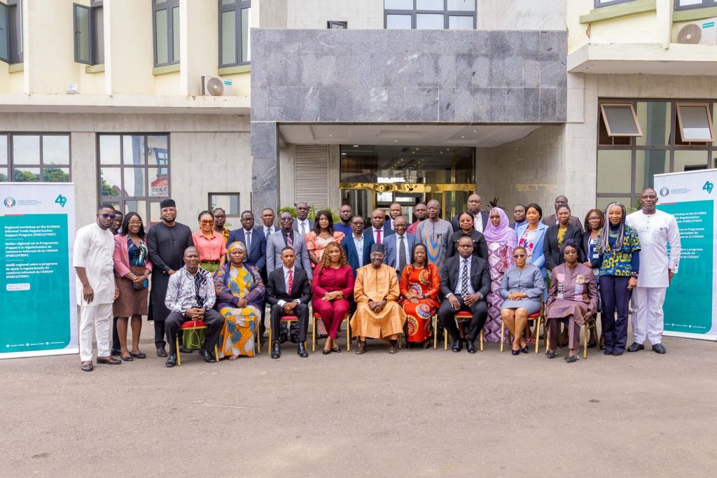 Regional workshop on the ECOWAS Informal Trade Regularization Support Program ECOWAS informal (PARCI/ITRSP