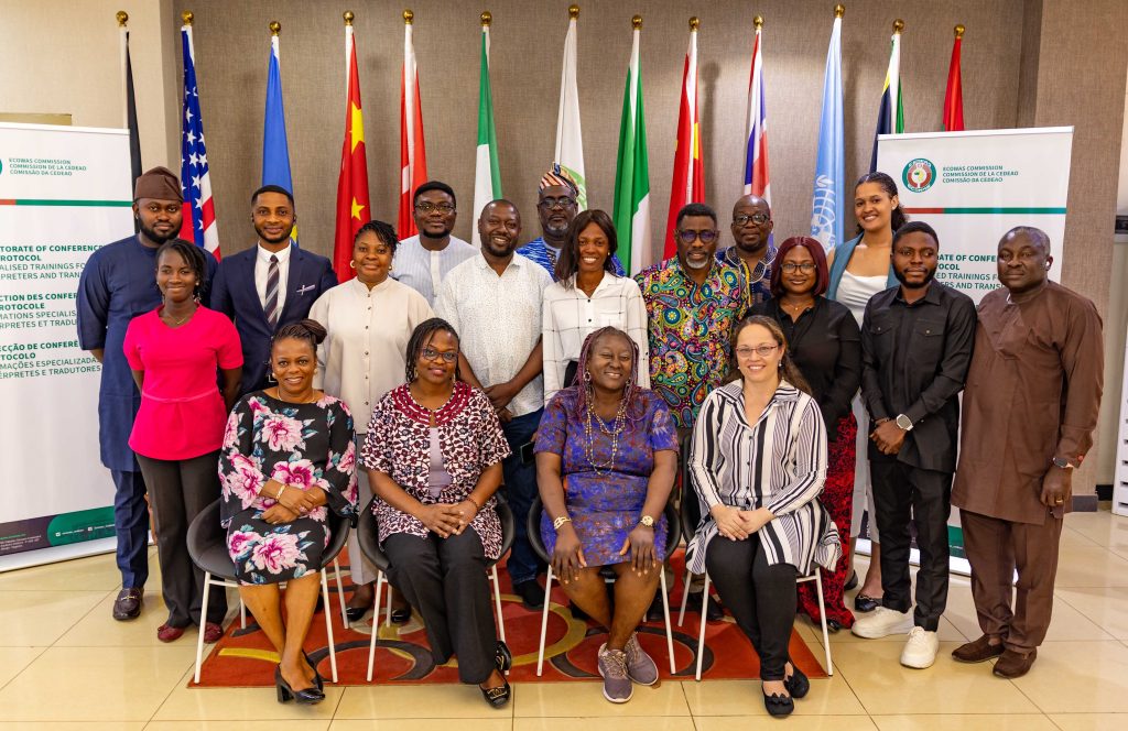 Completion Session of the 2024 Specialised Trainings for Interpreters and Translators by the ECOWAS Commission’s Directorate of Conference and Protocol