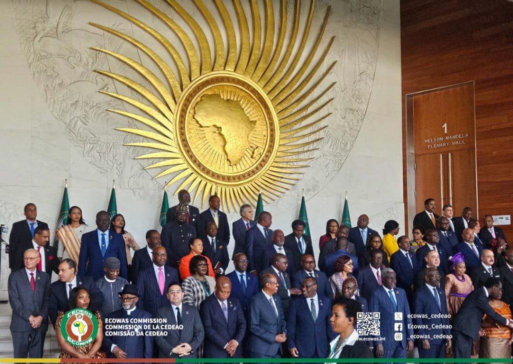 H.E Dr Omar Alieu Touray Leads the ECOWAS Delegation to the 46th Ordinary Session of the Executive Council of the African Union.