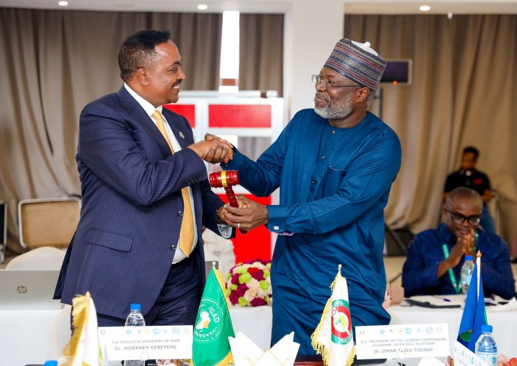 IGAD Succeeds Ecowas as Head of The Coordination Platform for Regional Economic Communities in Africa