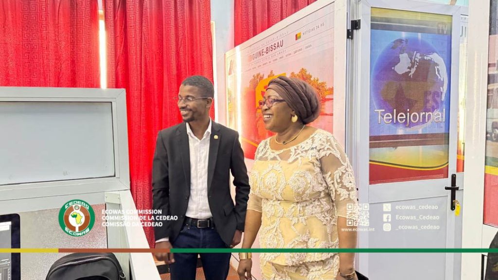 ECOWAS Resident Representative in Guinea-Bissau Visits the Director General of Guinea-Bissau National Television (TGB)