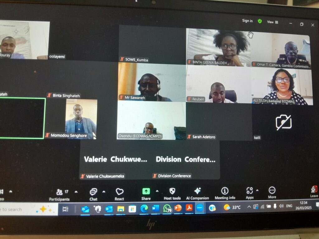 ECOWAS Commission Strengthens the National Early Warning Response Mechanism of The Gambia And Liberia