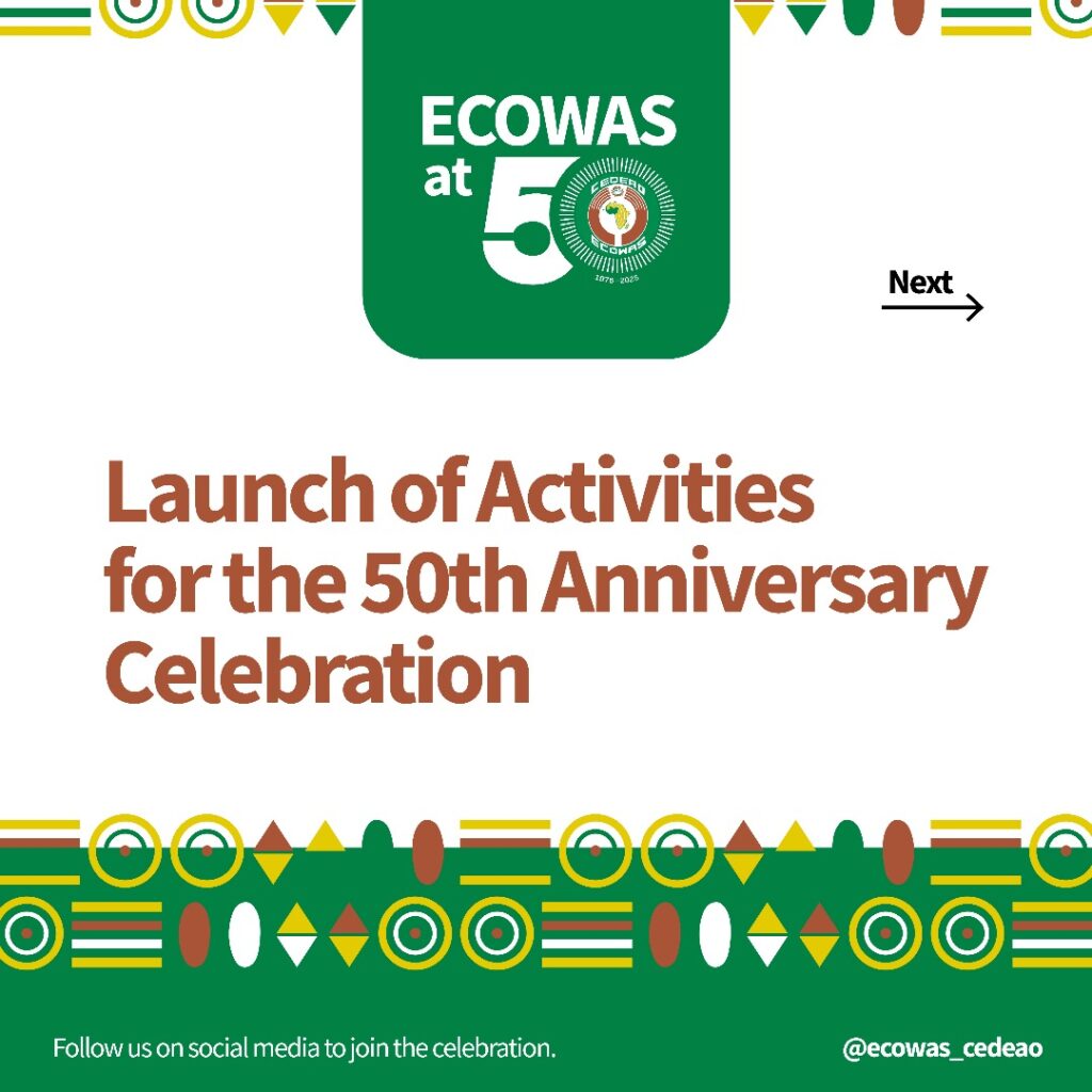 ECOWAS Golden Jubilee