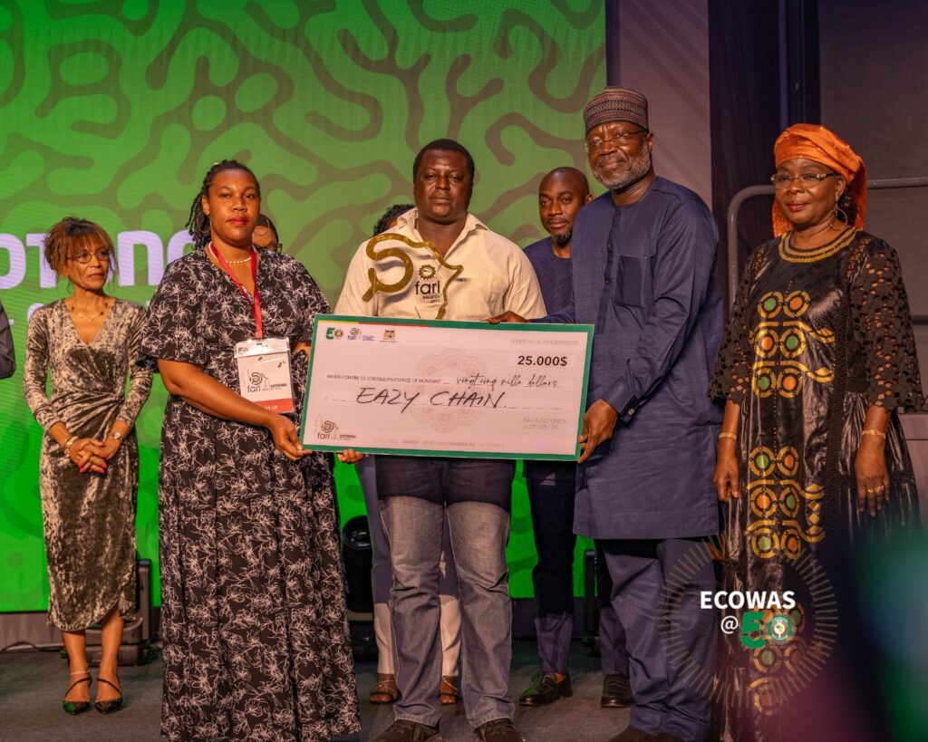 Closure of the african forum for research and innovation (FARI) in Cotonou: ECOWAS offers $50,000 to the top three start-ups with the best innovations.