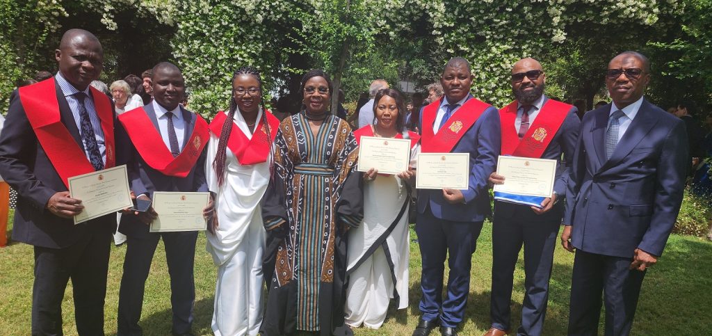 ECOWAS Commissioner for Human Development and Social Affairs attends the Graduation Ceremony for ECOWAS Students at the Diplomatic Academy of Spain