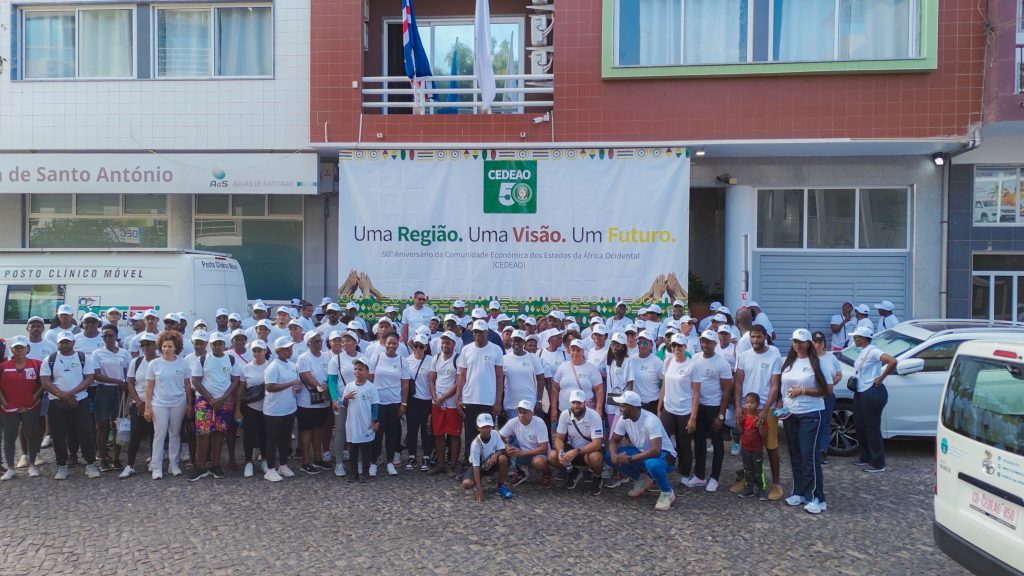 ECOWAS celebrates 50th anniversary with Golden Jubilee march and community activities in Praia