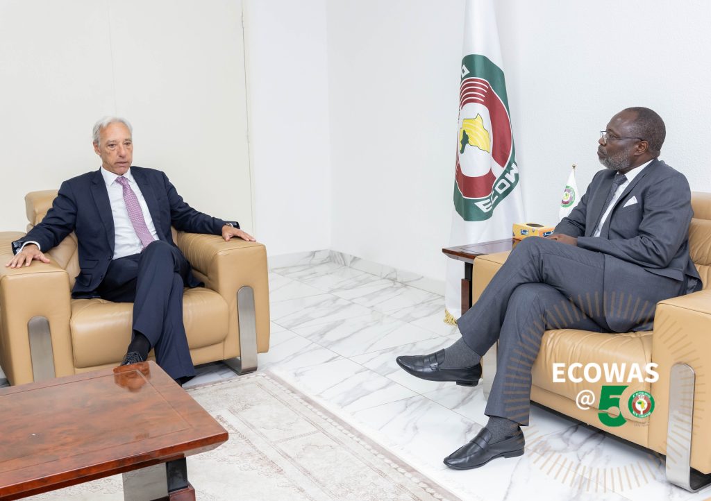 Dr Omar Alieu Touray meets the European Union’s special representative for the Sahel region