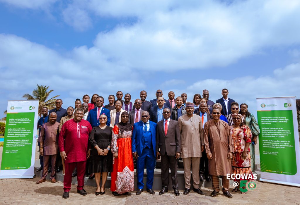 Capacity building workshop for ECOWAS legal advisors on the implementation of the AFCFTA – Banjul, Gambia
